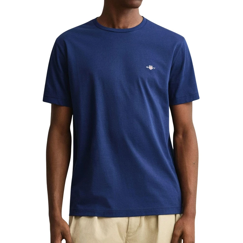 GANT REG Shield SS T-Shirt Rich Navy