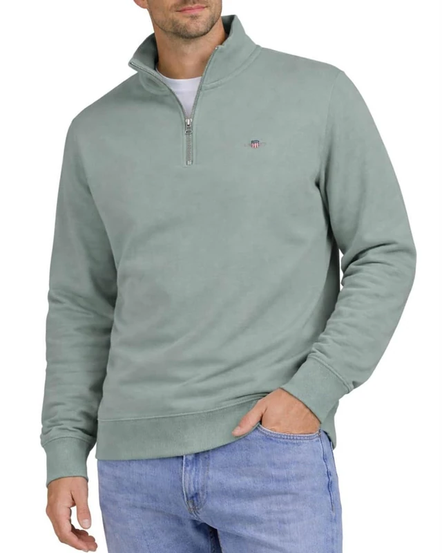 GANT REG Shield Half Zip Sweat