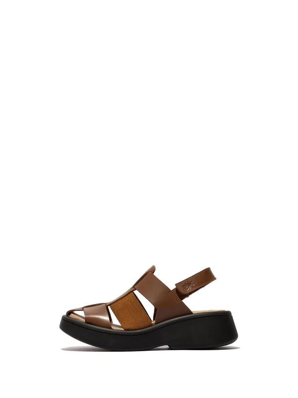 Fly London MING201FLY, Sandal Women's Fashion Shoes, CAMEL, 6