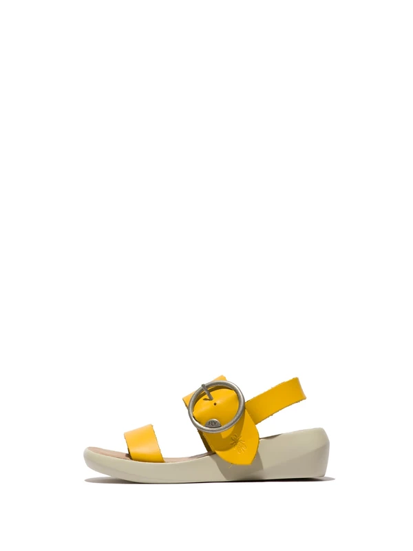 Fly London BANI739FLY, Sandal Women's Fashion Shoes, YELLOW, 5