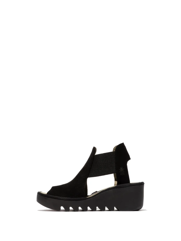 Fly London BIGA412FLY, Sandal Women's Fashion Shoes, BLACK, 8