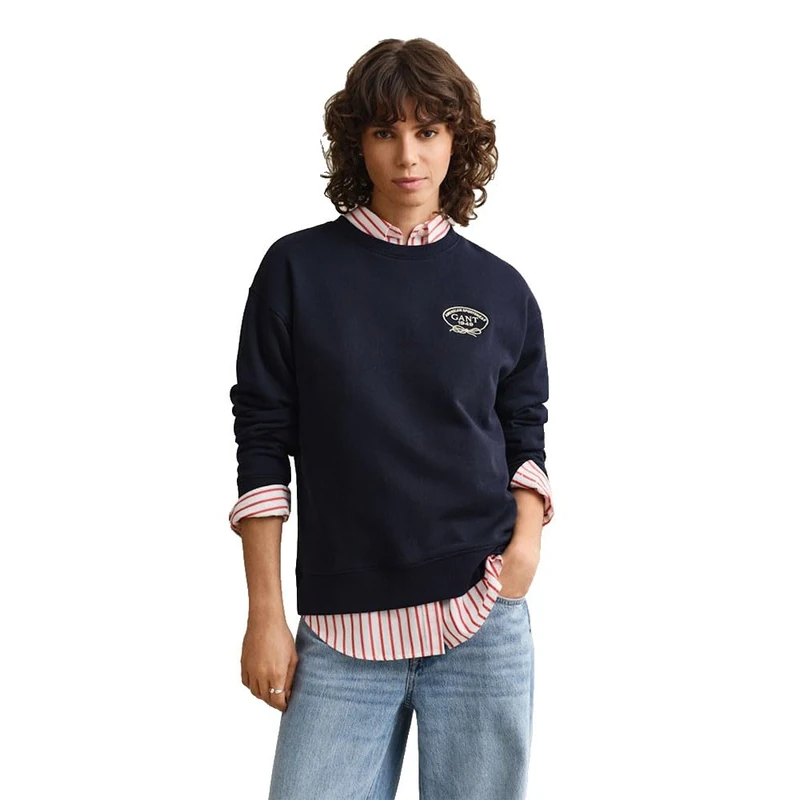 GANT Rope Graphic C-Neck Sweat