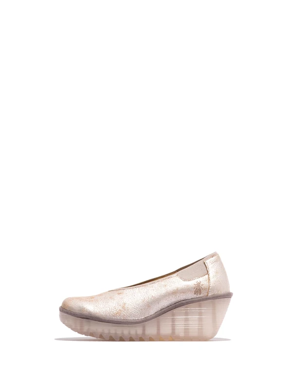 Fly London YOZA438FLY, Moccasin Women's Fashion Shoes, Pearl, 6