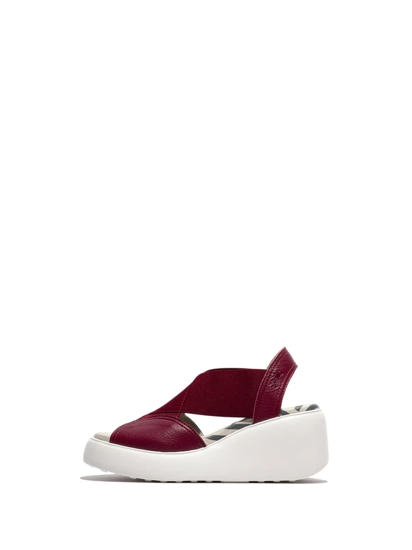 Fly London DAIF216FLY, Sandal Women's Fashion Shoes, BERRY, 9