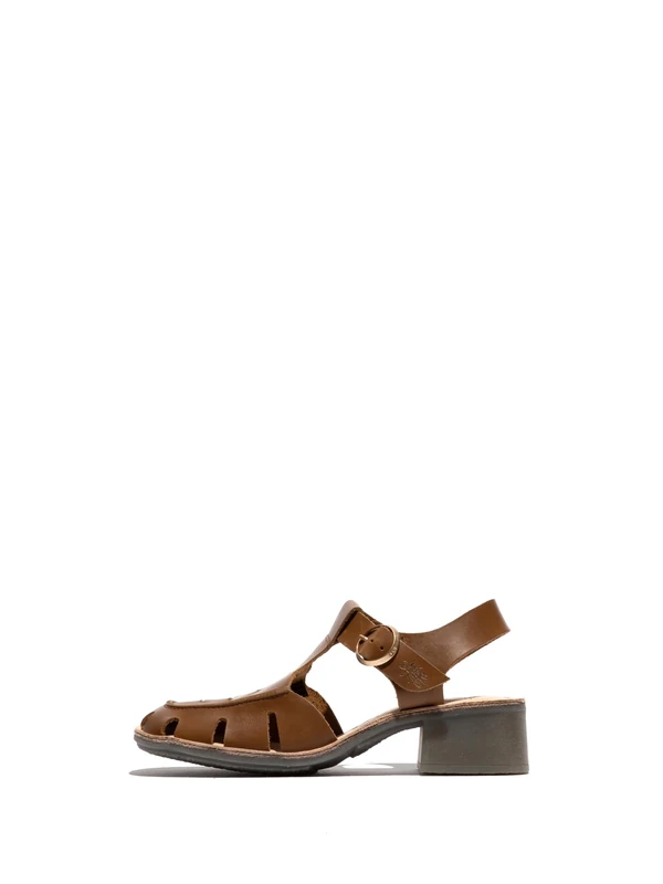 Fly London EFAI392FLY, Sandal Women's Fashion Shoes, CAMEL/NATURAL, 5