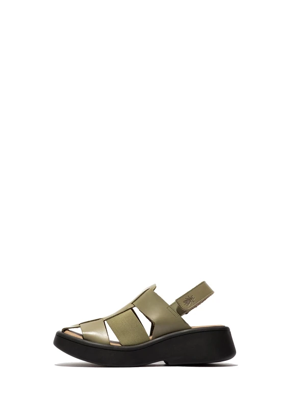 Fly London MING201FLY, Sandal Women's Fashion Shoes, SMOG, 7