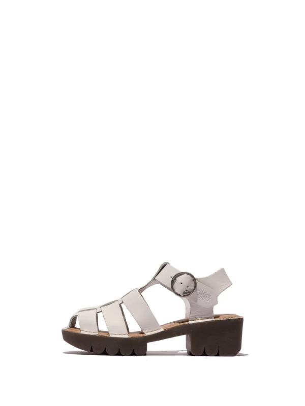 Fly London EMME511FLY, Sandal Women's Fashion Shoes, OFFWHITE, 8
