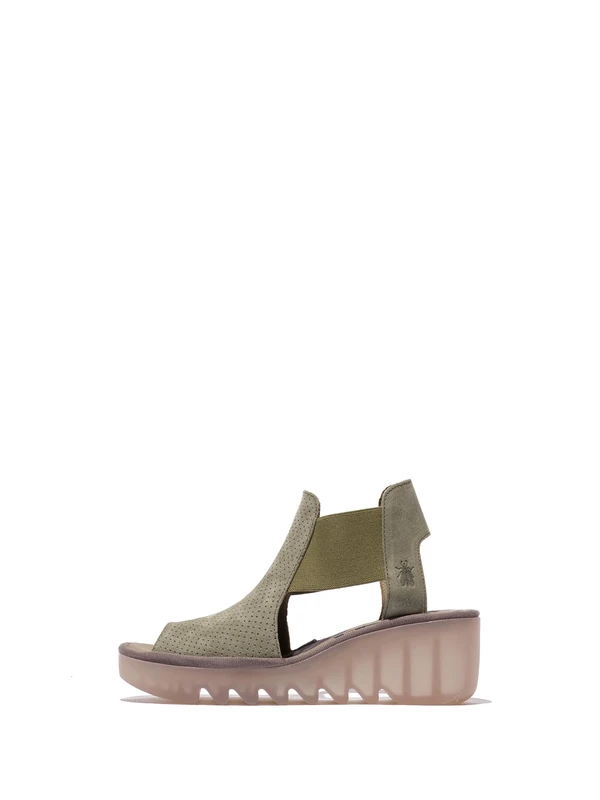 Fly London BIGA412FLY, Sandal Women's Fashion Shoes, SMOG, 5