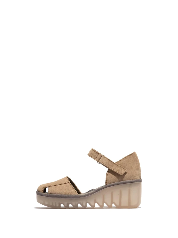 Fly London BLEY608FLY, Sandal Women's Fashion Shoes, TAUPE, 3