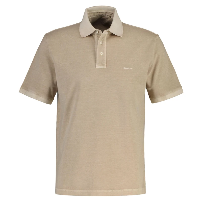 GANT Men's Sunfaded Ss Polo Shirt, Oat Beige, 3XL