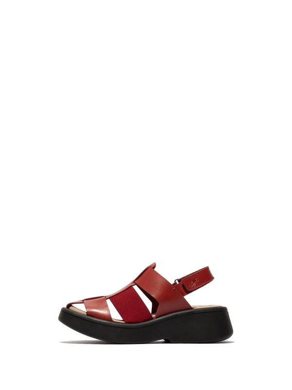 Fly London MING201FLY, Sandal Women's Fashion Shoes, INTENSE RUST, 7