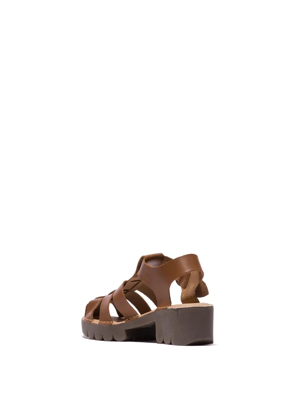 Fly London EMME511FLY, Sandal Women's Fashion Shoes, CAMEL, 9