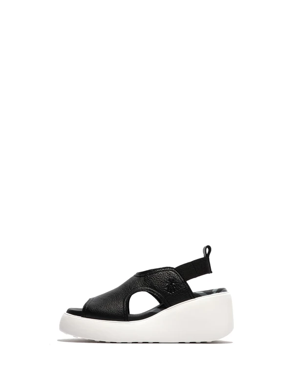 Fly London DUJI410FLY, Sandal Women's Fashion Shoes, BLACK, 5