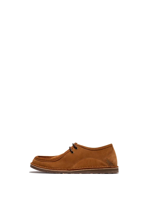 Fly London Men's MELL211FLY Boat Shoe, Caramel, 5 UK
