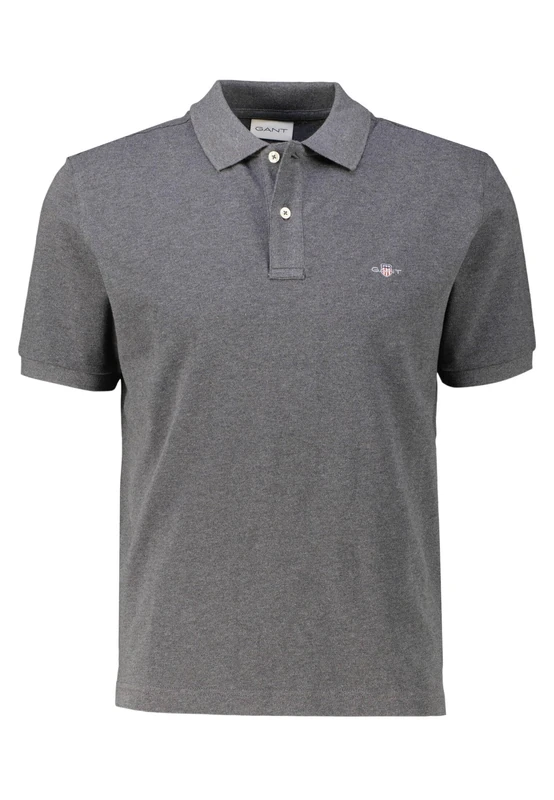 GANT Men's Reg Emb Archive Shield Polo Shirt, Muted Red, 4XL