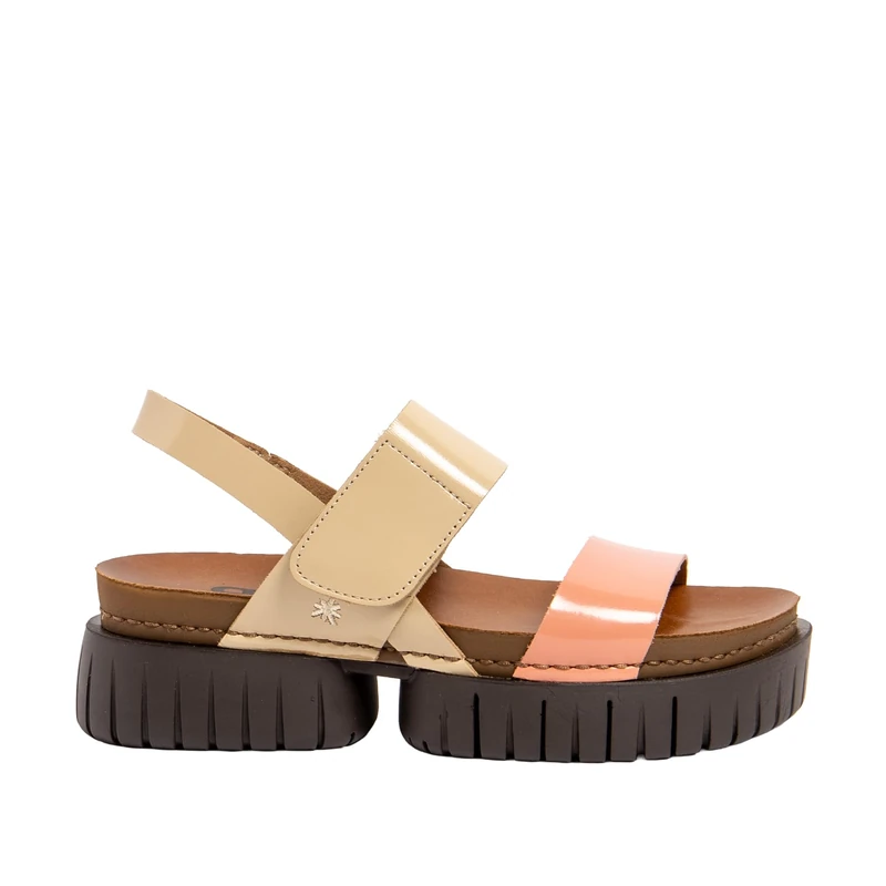 ART Women's 1881 Madeira Flat Sandal, Champagne Flamingo, 4 UK