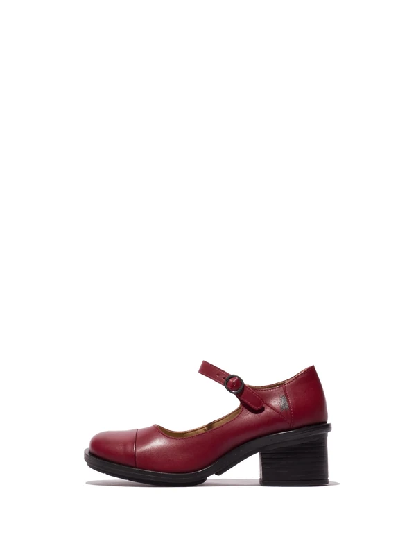 Fly London Women's CODY877FLY Mary Jane, Burgundy, 6 UK