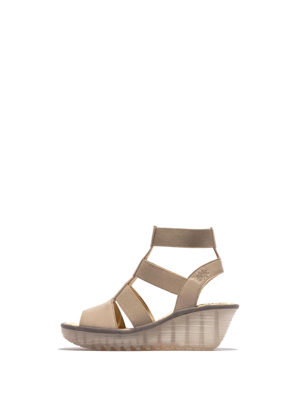 Fly London Women's YOKA622FLY Sandal, Taupe, 6 UK - Image 1