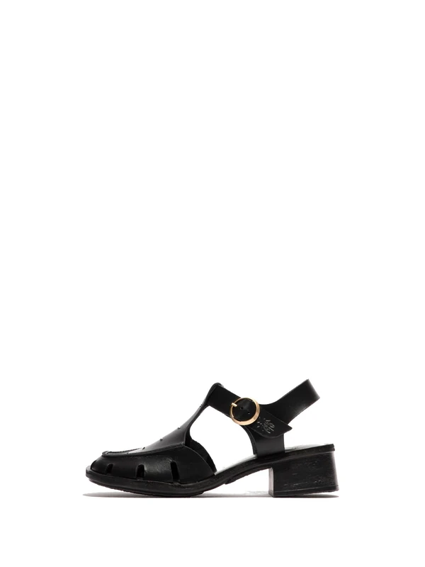 Fly London EFAI392FLY, Sandal Women's Fashion Shoes, BLACK, 9