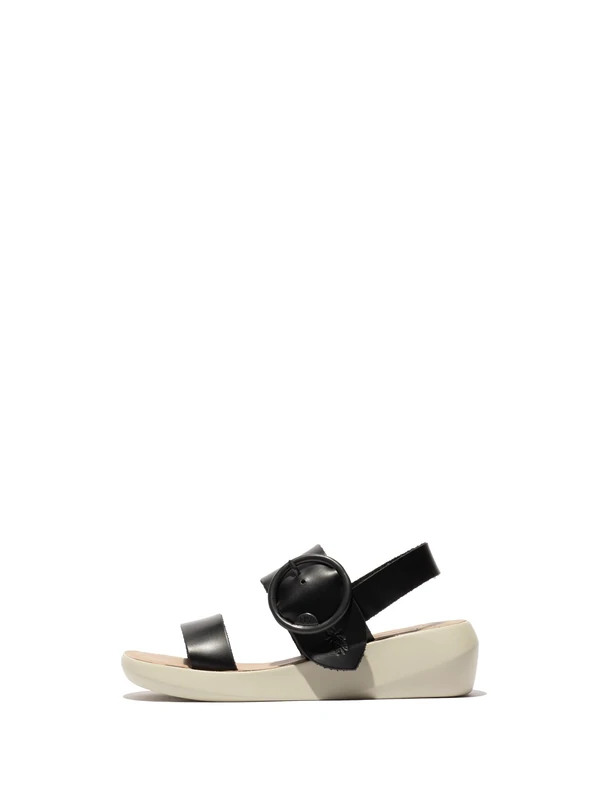Fly London Women's BANI739FLY Sandal, Black, 7 UK