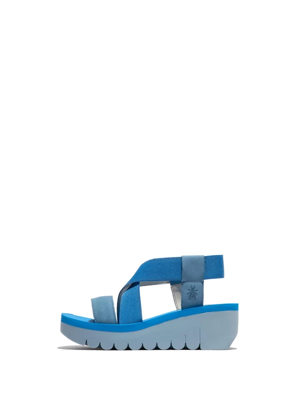 Fly London YABI922FLY, Sandal Women's Fashion Shoes, AZURRE, 3 - Image 1