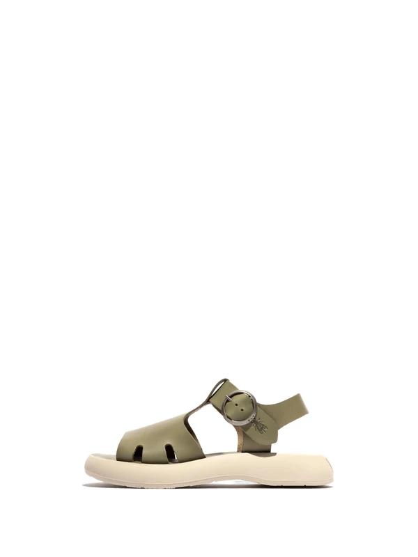 Fly London Women's BADY281FLY Sandal, SMOG, 5 UK
