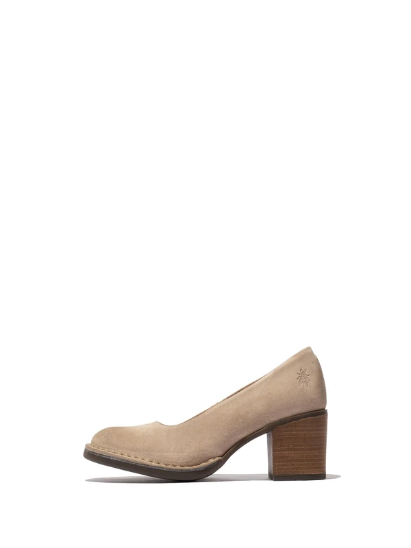 Fly London BERY104FLY, Moccasin Women's Fashion Shoes, Taupe, 5
