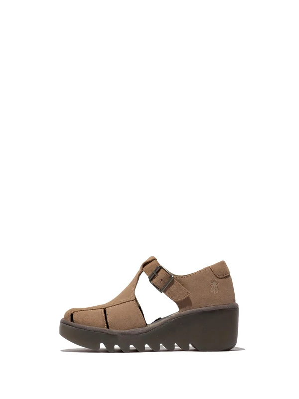 Fly London BURI481FLY, Sandal Women's Fashion Shoes, TAUPE, 4