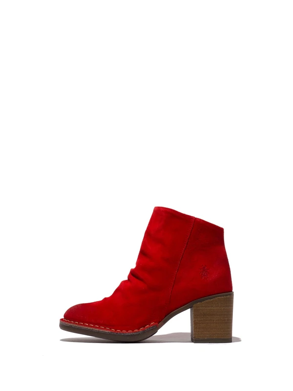 Fly London BELL061FLY, Mid-Top Women's Fashion Shoes, Scarlet, 6