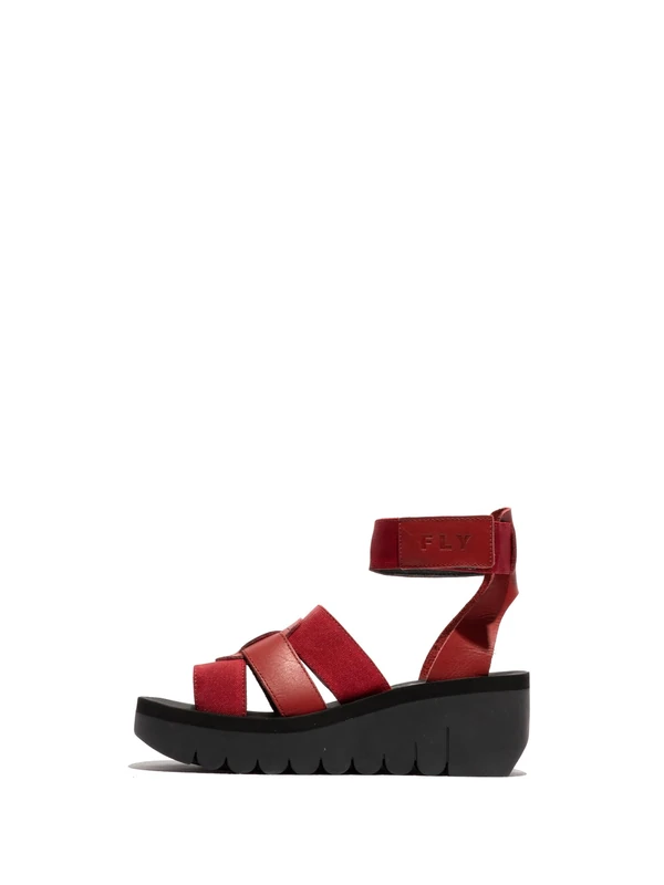 Fly London YORY430FLY, Sandal Women's Fashion Shoes, INTENSE RUST, 8