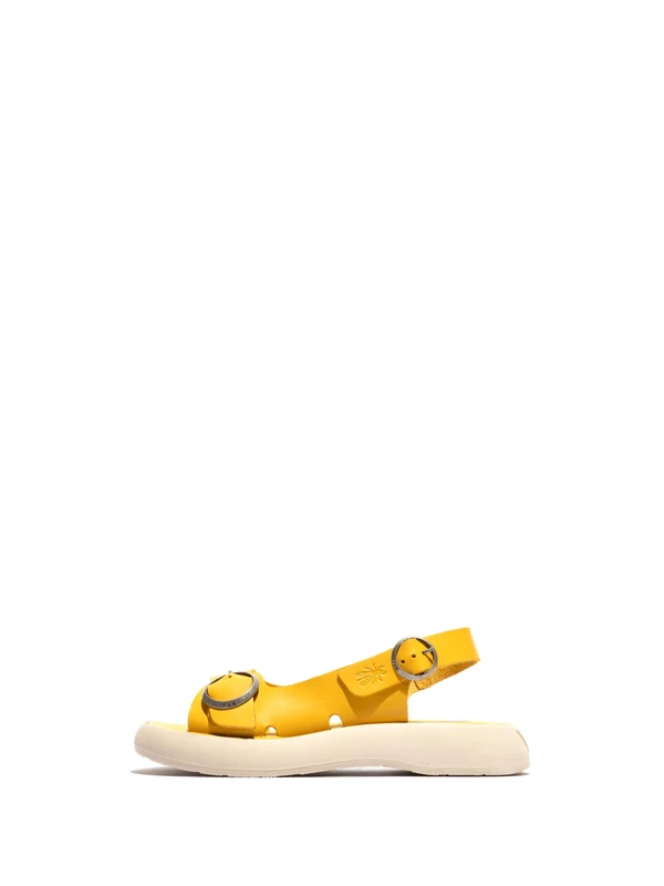 Fly London BEIV387FLY, Sandal Women's Fashion Shoes, YELLOW, 8