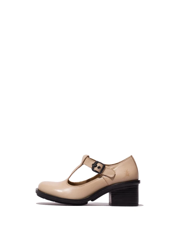 Fly London CADY180FLY, Mary Jane Women's Fashion Shoes, Taupe, 6