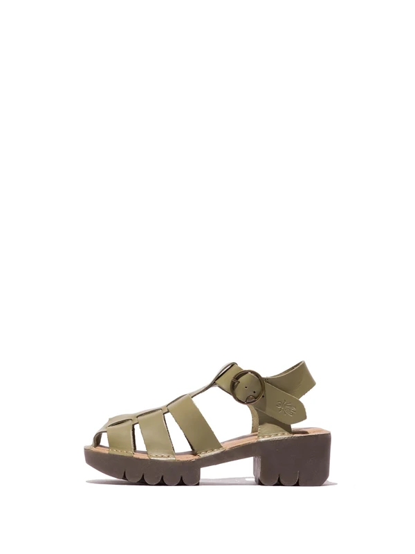 Fly London Women's EMME511FLY Sandal, SMOG, 6 UK
