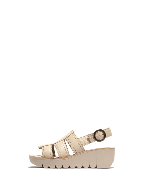Fly London YOLF400FLY, Sandal Women's Fashion Shoes, OFF WHITE, 5
