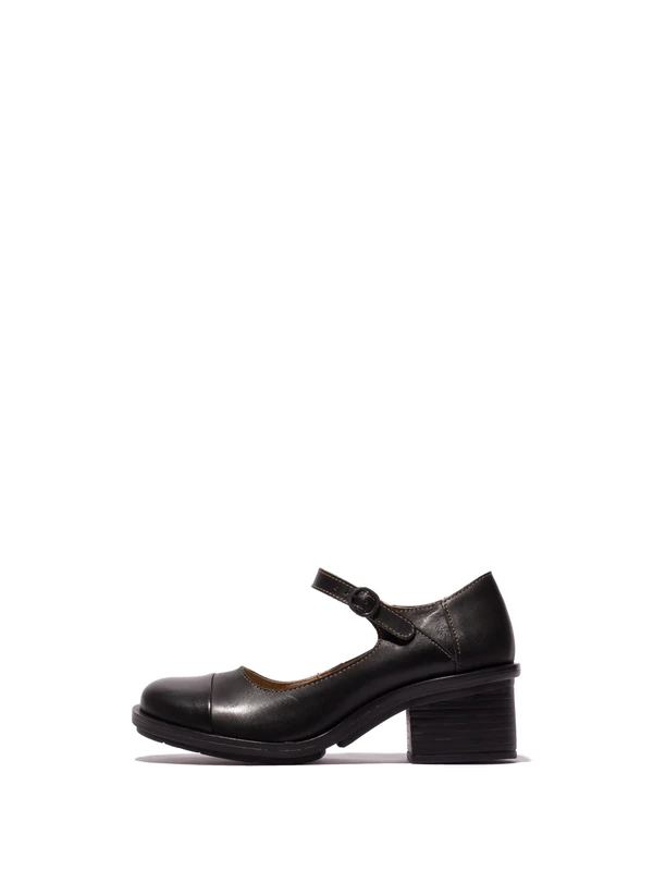 Fly London Women's CODY877FLY Mary Jane, Black, 4 UK