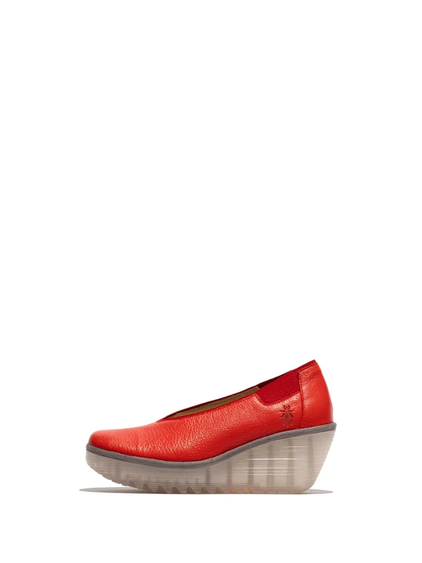 Fly London Women's YOZA438FLY Moccasin, Devil RED, 7 UK