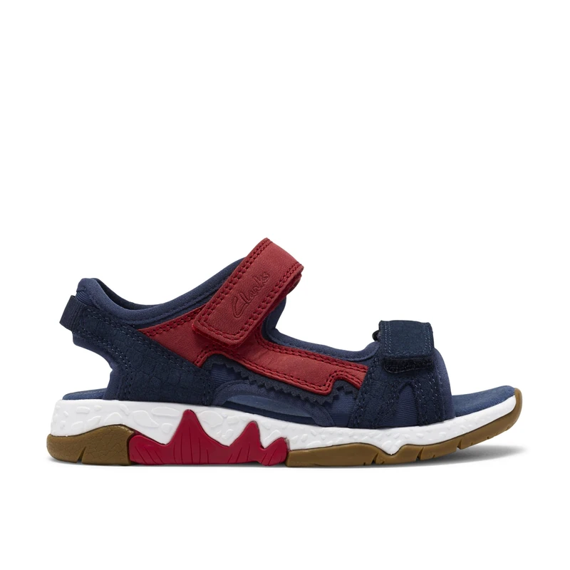 Clarks SpineySpirit K Childrens Navy/Red, 1.5