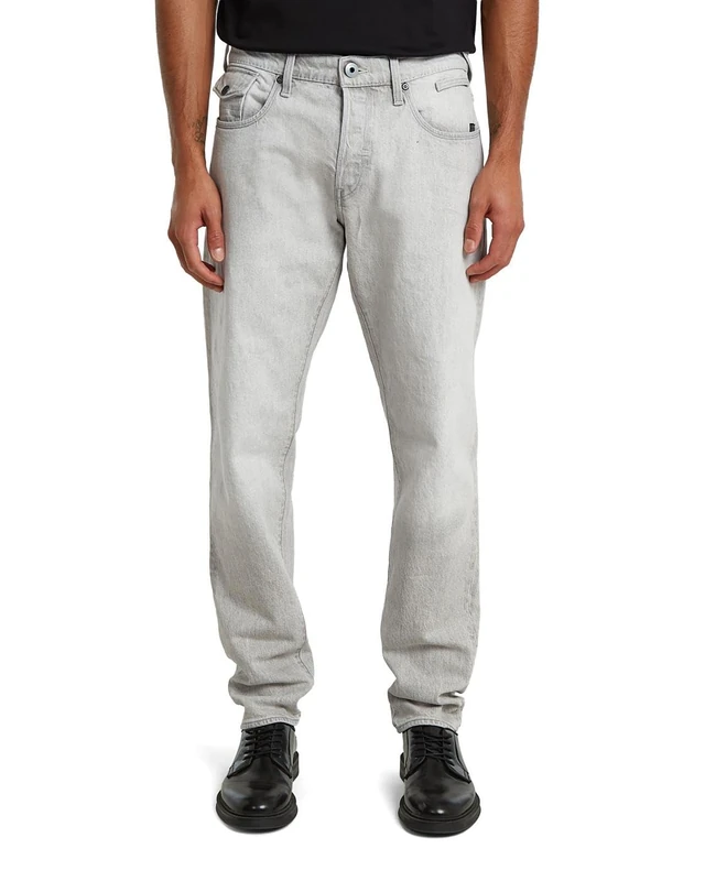 G-Star Men's Morry FWD Regular Tapered Jeans, Colour Gray, Size: Waist 40, Inseam 34