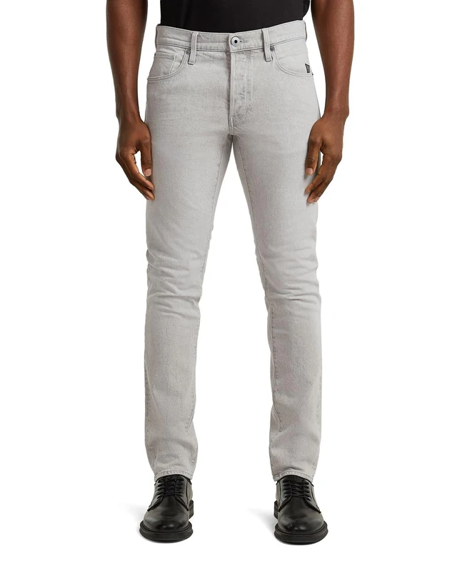 G-Star Men's 3301 Slim Jeans, Colour Gray, Size: Waist 28, Inseam 34