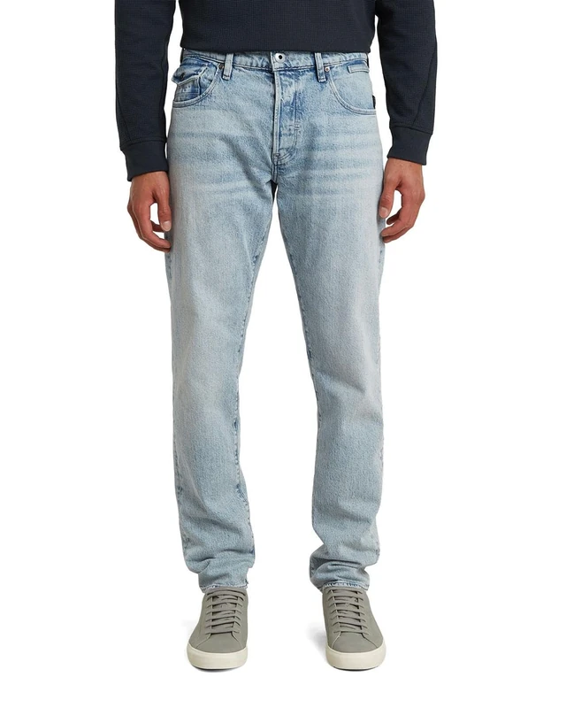 G-Star Men's Morry FWD Regular Tapered Jeans, Colour Blue, Size: Waist 40, Inseam 34 - Image 1