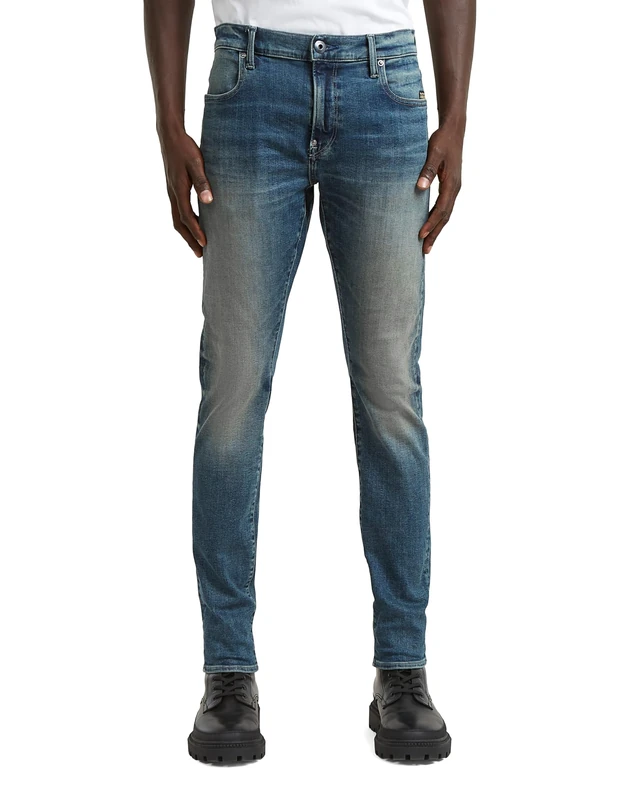 G-Star Men's Revend FWD Skinny Jeans, Colour Blue, Size: Waist 32, Inseam 34