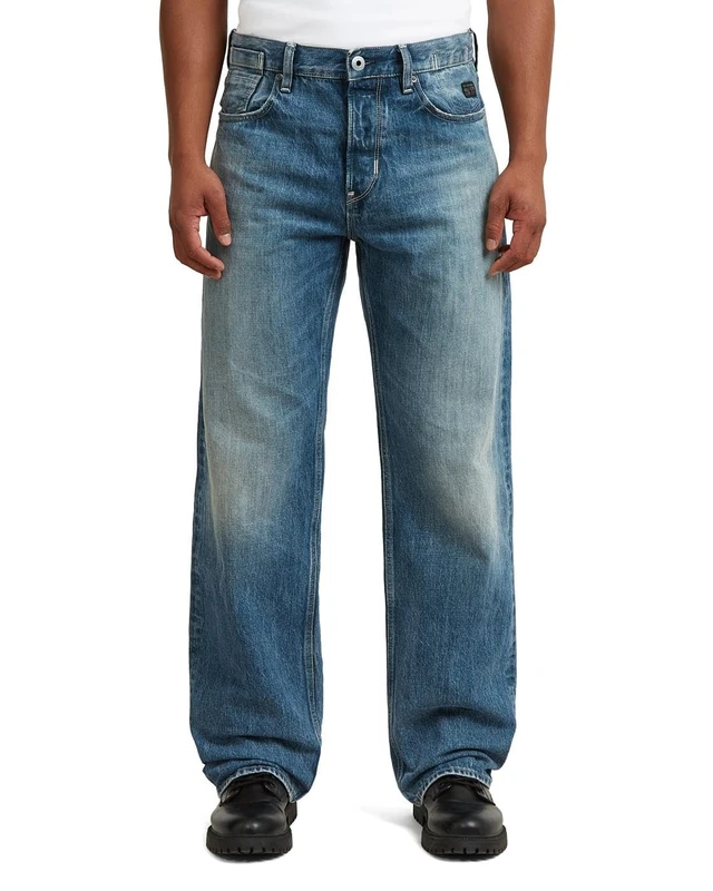 G-Star Men's Deeggie Relaxed Straight, Colour Blue, Size: Waist 34, Inseam 34