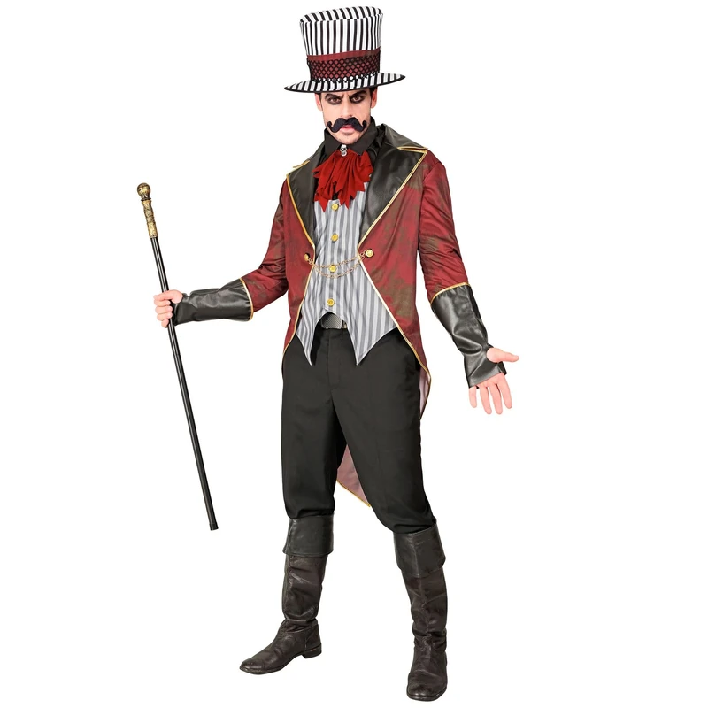 W WIDMANN MILANO Party Fashion - Evil Circus Director Dompter Showman Halloween Fancy Dress Costume