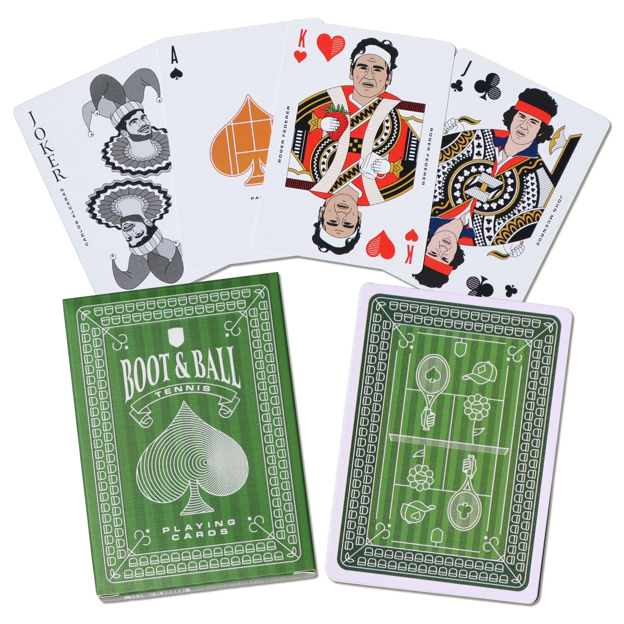 Boot & Ball Tennis Playing Cards