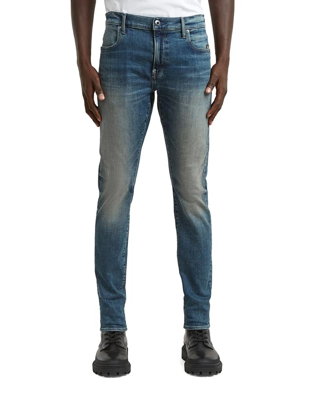 G-Star Men's Revend FWD Skinny Jeans, Colour Blue, Size: Waist 40, Inseam 34