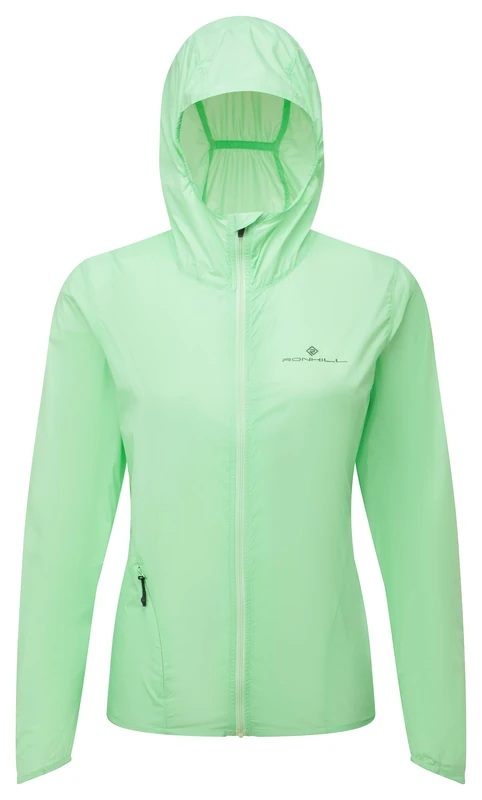 Ronhill Running, Wmn's Tech All-Terrain Jacket, Seafoam/Laurel, 10