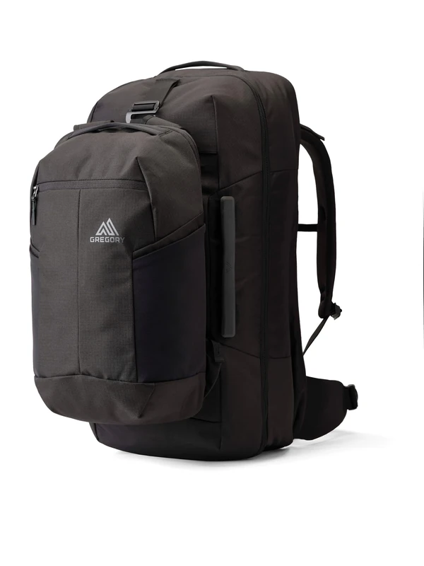 Gregory Active Travel - Border 50-15, Travel Backpack, 64 cm, 65 L, 2.8 KG, Lightweight travel bag, Laptop 15" inch compartment, Black (Black Lichen)