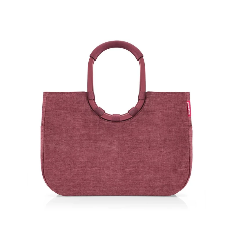 reisenthel Women L loopshopper Large, Twist Maroon, 46x34,50x25 cm