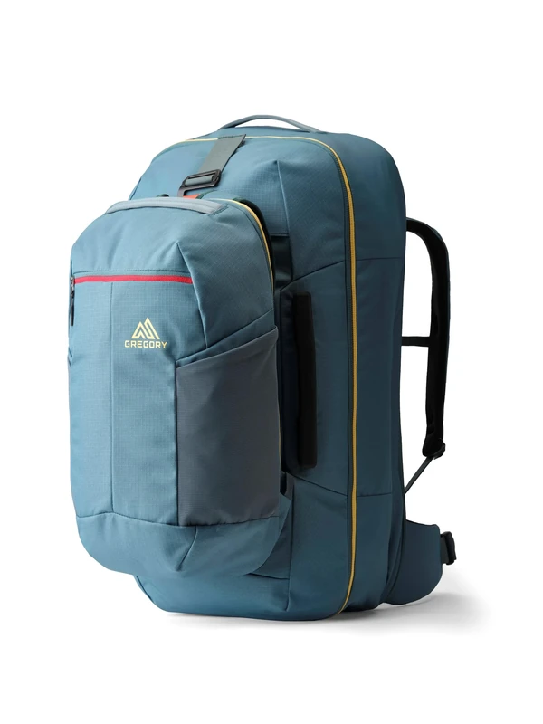 Gregory Active Travel - Border 50-15, Travel Backpack, 64 cm, 65 L, 2.8 KG, Lightweight travel bag, Laptop 15" inch compartment, Blue (Pool Party)