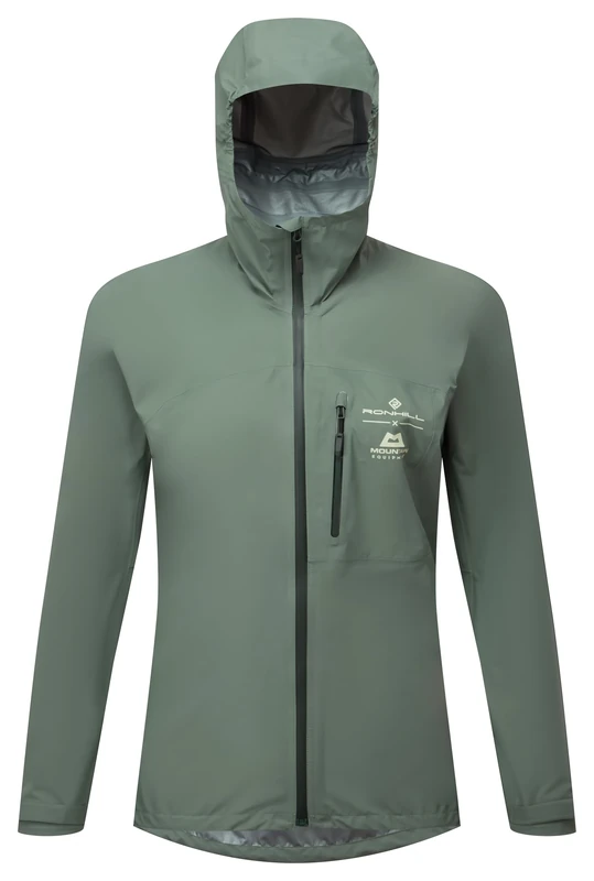 Ronhill Running, Wmn's Tech Gore-Tex Mercurial Jacket, Laurel/Seafoam, 12